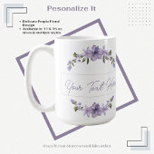 Gepersonaliseerde Floral Keramische Mok