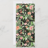 Gepersonaliseerde Floral Moederdag Brunch Foto Kaart (Achterkant)