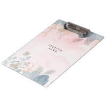 Gepersonaliseerde Floral Theme Spiral Notitieboek