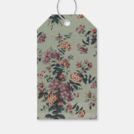 Gepersonaliseerde  Floral William Morris Cadeaulabel