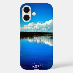 Gepersonaliseerde Florida Everglades Apple iPhone 16 Hoesje