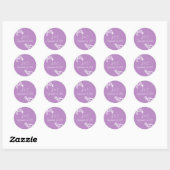 Gepersonaliseerde Flourish Envelope Seal Sticker (Vel)