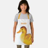 Gepersonaliseerde fluffy duck schort (Insitu)