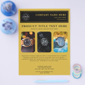 Gepersonaliseerde flyer voor productpromotie (Enkel)