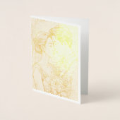 Gepersonaliseerde Folie bruiloft Kaart (Voorkant)