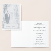 Gepersonaliseerde Folie bruiloft Kaart (Display)