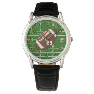 Gepersonaliseerde Football cadeau-ideeën, cool Foo Horloge