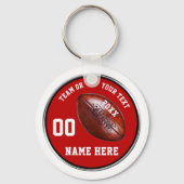 Gepersonaliseerde Football cadeaus, Football Sleut Sleutelhanger (Voorkant)