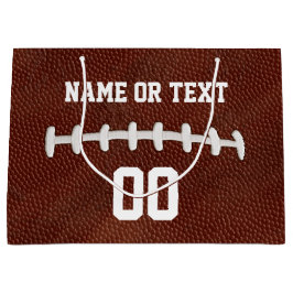 Gepersonaliseerde Football Cadeaus, Jouw naam, Aan Groot Cadeauzakje