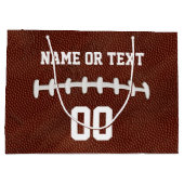 Gepersonaliseerde Football Cadeaus, Jouw naam, Aan Groot Cadeauzakje (Achterkant)