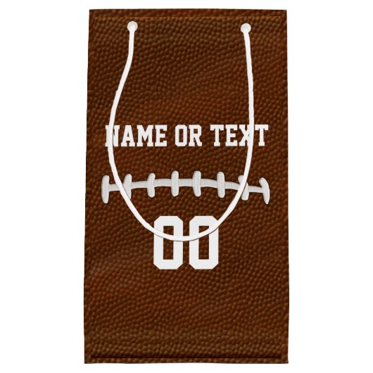 Gepersonaliseerde Football Cadeaus met Naam, Aanta Klein Cadeauzakje (Voorkant)