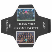 Gepersonaliseerde Football Coach Team 2 Foto Dank  Voetbal (Enkel)