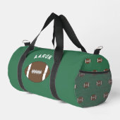 Gepersonaliseerde Football Duffel Bag Gift Plunjezak (Rechterhoek)