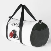 Gepersonaliseerde Football Duffel Bag Plunjezak (Rechterhoek)