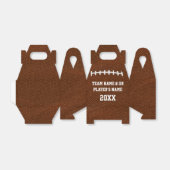 Gepersonaliseerde Football Favor Dozen in Bulk Bedankdoosjes (Uitgevouwen)