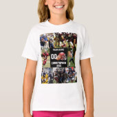 Gepersonaliseerde Football Fotocollage Sport T-shirt (Voorkant)