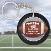 Gepersonaliseerde, Football geschenken voor speler Sleutelhanger