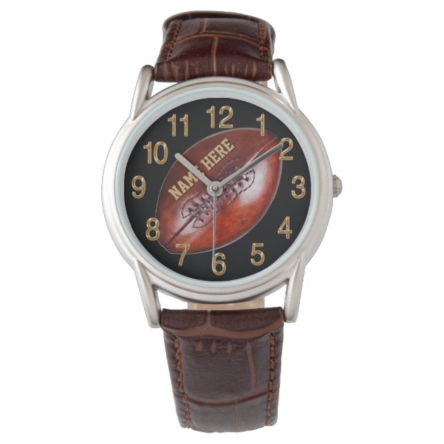 Gepersonaliseerde Football horloges voor spelers,  (Voorkant)