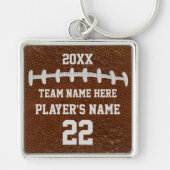 Gepersonaliseerde Football Senior Cadeauideeën, Sl Sleutelhanger (Voorkant)