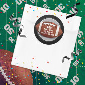 Gepersonaliseerde Football Stickers, Selecteer gro Ronde Sticker