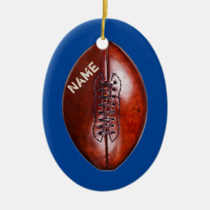 Gepersonaliseerde Football Team Gift Ideeën, ORNA Keramisch Ornament