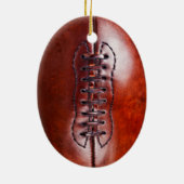 Gepersonaliseerde Football Team Gift Ideeën, ORNAM Keramisch Ornament (Achterkant)