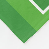 Gepersonaliseerde Football Team Player Fleece Deken (Hoek)