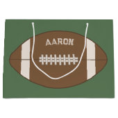 Gepersonaliseerde  Footballs geschenkzak Groot Cadeauzakje (Voorkant)