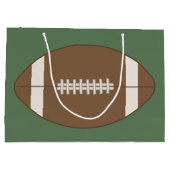 Gepersonaliseerde  Footballs geschenkzak Groot Cadeauzakje (Achterkant)