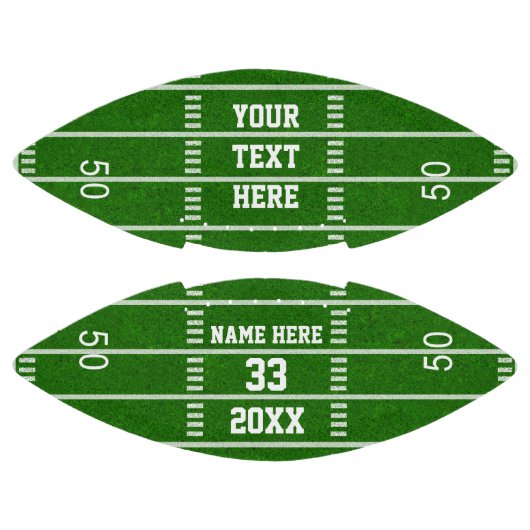 Gepersonaliseerde Footballs veldeigenschappen voor (Panelen)