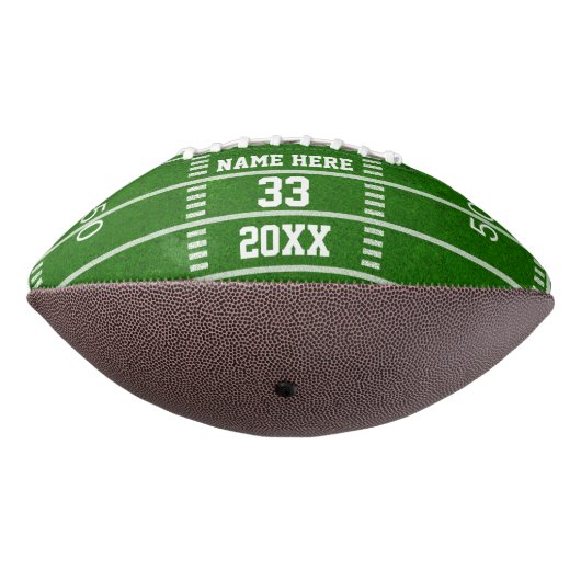 Gepersonaliseerde Footballs veldeigenschappen voor (Gedraaid 270)