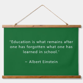 Gepersonaliseerde Forest Green 36x26 Inspirerend Hangend Wandkleed