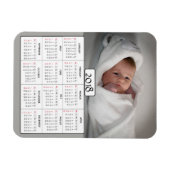 Gepersonaliseerde foto 2018 Kalender Magneet (Horizontaal)