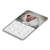 Gepersonaliseerde foto 2018 Kalender Magneet (Linkerzijde)