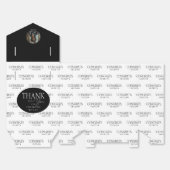 Gepersonaliseerde foto 2025 Congrats Afstudeerfees Bedankdoosjes (Ongevouwen)