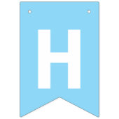 Gepersonaliseerde foto 30e verjaardag Bunting Bann Vlaggetjes (Tweede vlag)