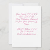 Gepersonaliseerde foto 45e verjaardag ballonnen kaart (Achterkant)