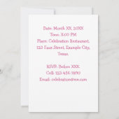 Gepersonaliseerde foto 7e verjaardag ballonnen kaart (Achterkant)