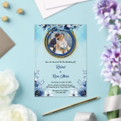 Gepersonaliseerde foto acryl bruiloft uitnodiginge uitnodigingen (Insitu (Huwelijk))