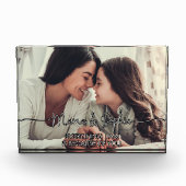 Gepersonaliseerde foto Acryl Horizontaal fotoblok (Voorkant)