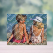 Gepersonaliseerde foto Acryl teken Acryl Bord (Neutraal)