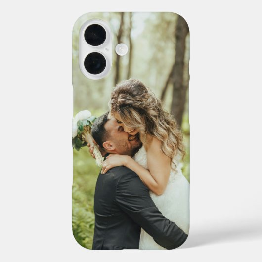 Gepersonaliseerde foto Afbeelding bruiloft Jubileu Case-Mate iPhone Case (Achterkant)