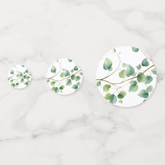 Gepersonaliseerde foto Afstuderen tafel Confetti (Voorkanten)