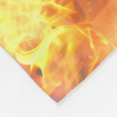 Gepersonaliseerde foto basketbalspeler fleece deken (Hoek)