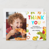 Gepersonaliseerde foto Bedankt voor de pizza (Voorkant)