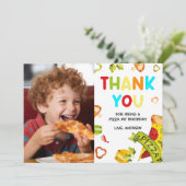 Gepersonaliseerde foto Bedankt voor de pizza (Staand voorkant)