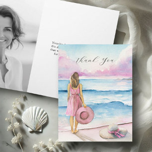 Gepersonaliseerde foto begrafenis dank u kaarten