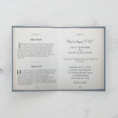 Gepersonaliseerde foto boek-thema bruiloft uitnodi (Binnen)