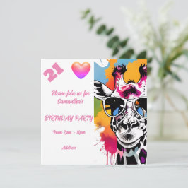 Gepersonaliseerde foto Briefkaart Verjaardagsuitno