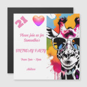 Gepersonaliseerde foto Briefkaart Verjaardagsuitno (Voorkant / Achterkant)